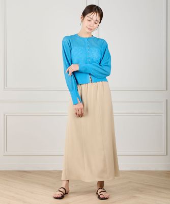 IENA ウールデザインカーディガン IENA(イエナ)の「《追加》ウールカシミヤガウンカーディガン◇（IENA
