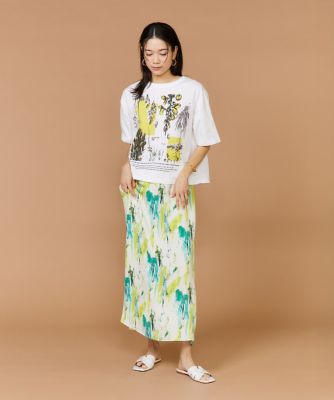 半袖Tシャツ ボタニカル《manipuri》（7162190602
