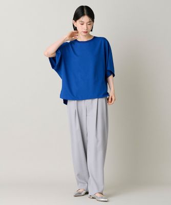 大きいサイズ》ジョーゼットドルマンスリーブカットソー《吸水速乾