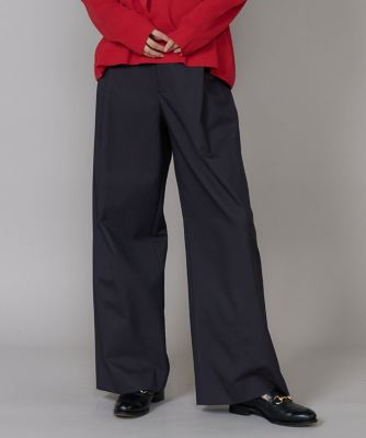 ワンタックワイドパンツ（7164161809） | INED L (Women