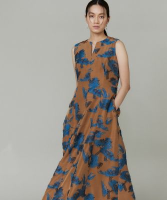 ＜la veille by SUPERIOR CLOSET (Women)＞花柄ジャカードワンピース（８０５０１２１９０２）