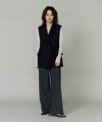 LINTONテーラードジレ（8050141905） | la veille by