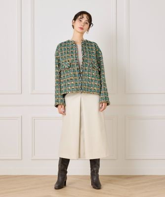 お値下げ♥BCBGMAXAZRIA ノーカラーケープジャケット　ブラック　М お値下げ♥BCBGMAXAZRIA ノーカラーケープジャケット ブラック М