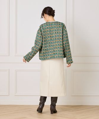 Diagram LINTON ノーカラージャケット LINTONノーカラージャケット （8050141907） | la