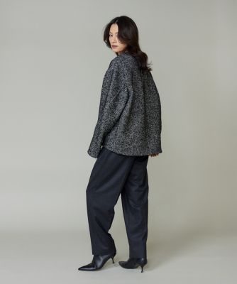 ノーカラーブルゾン（8050144911） | la veille by SUPERIOR