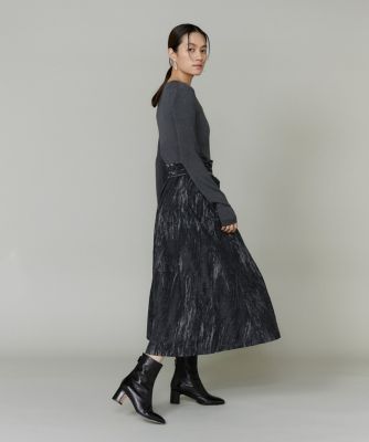 大きいサイズ》ジャカードタックスカート （8050152804