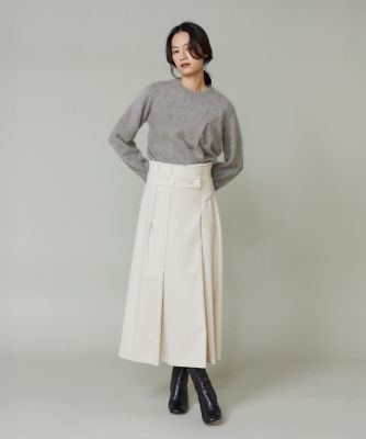 大きいサイズ》ラップ風スカート（8050152805） | la veille