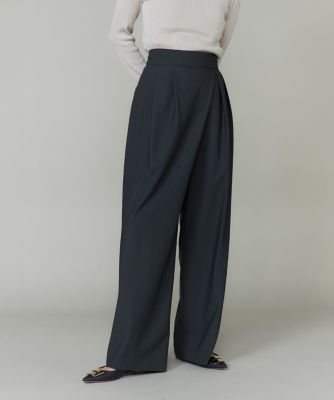 ＜la veille by SUPERIOR CLOSET (Women)＞《大きいサイズ》ラップパンツ（８０５０１６１８０１）