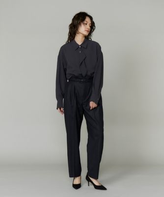 ハイウエストベルト付きパンツ（8050161902） | la veille