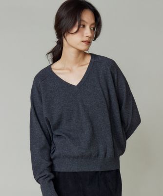 ＜la veille by SUPERIOR CLOSET (Women)＞《大きいサイズ》Ｖネックプルオーバー（８０５４１７０８３７）