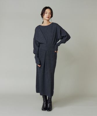 タックデザインニットワンピース（8054172936） | la veille
