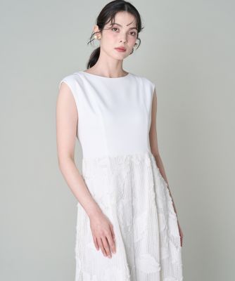 ＜la veille by SUPERIOR CLOSET (Women)＞異素材ワンピース（８０６０１２１９０３）