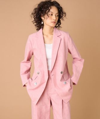 ＜la veille by SUPERIOR CLOSET (Women)＞ダブルブレストジャケット（８０６０１４１９０１）