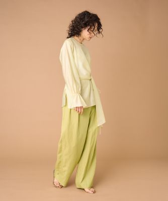 大きいサイズ》ラップブラウス（8060182801） | la veille