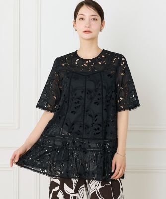 刺繍チュニックブラウス（8060182907） | la veille by