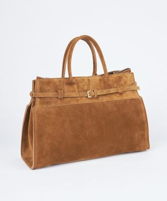 ＜SUPERIOR CLOSET (Women)＞ポーチ付きレザートートバッグ《ＣＨＲＩＳＴＩＡＮ　ＶＩＬＬＡ》（８１５０２０６３０２）