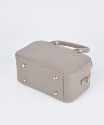 別注スムースレザー使用》ミニボストンバッグ