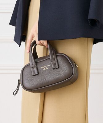 SUPERIOR CLOSET (Women)/スーペリアクローゼット オーバルミニボストンバッグ《CHRISTIAN VILLA》(8150206309) 44コゲチャ ダッフルバッグ【三越伊勢丹/公式】