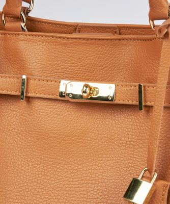 金具付きショルダーバッグLarge《MILOS