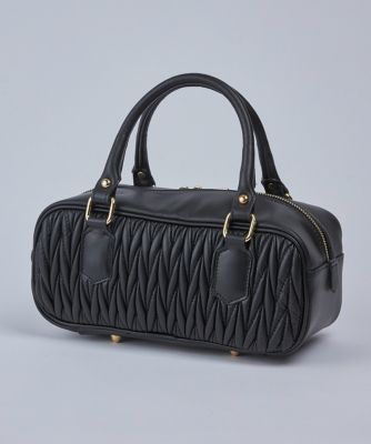 SUPERIOR CLOSET (Women)/スーペリアクローゼット ギャザーボストンバッグ《MARLON》(8150206332) 10クロ ダッフルバッグ【三越伊勢丹/公式】