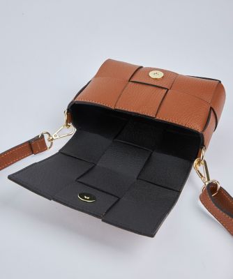 スクエアメッシュショルダーバッグ《MARLON