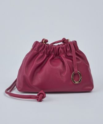 SUPERIOR CLOSET (Women)/スーペリアクローゼット ドローストリングバッグ《INNUE》(8150206338) 35ワイン ハンドバッグ【三越伊勢丹/公式】