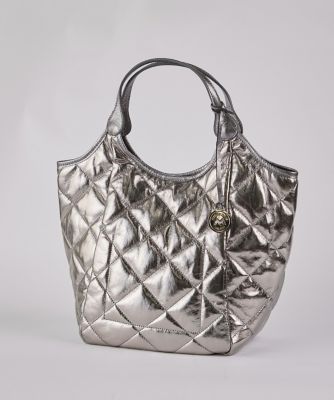 SUPERIOR CLOSET (Women)/スーペリアクローゼット メタリックキルティングトートバッグ《MARCO MASI》(8150206344) 80ギンイロ 旅行用かばん・バッグ【三越伊勢丹/公式】