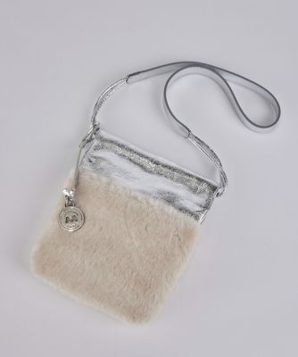 SUPERIOR CLOSET (Women)/スーペリアクローゼット ファーコンビショルダーバッグ《MARCO MASI》(8150206345) 80ギンイロ 旅行用かばん・バッグ【三越伊勢丹/公式】