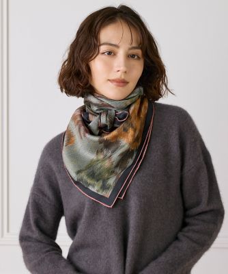 margarines hooded scarf blue フードスカーフ margarines hooded scarf blue フードスカーフ margarines