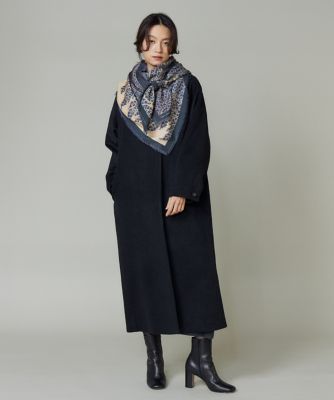 【KE♡様】大判スカーフ 約1m×1m Large Dina Scarf 大判スカーフ《Tapis Noir