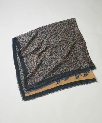 Large Dina Scarf 大判スカーフ《Tapis Noir 