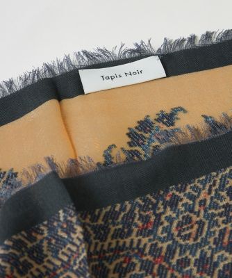 Large Dina Scarf 大判スカーフ《Tapis Noir