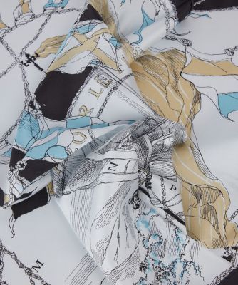 シルクスカーフ モンゴルフィエバルーン《manipuri