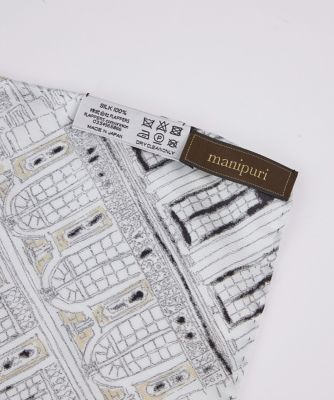 シルクスカーフ モンゴルフィエバルーン《manipuri