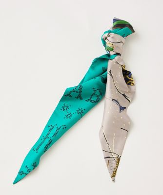 スカーフ スカーフ＋リングコサージュ8084-4（ピンク）の通販・卸売り