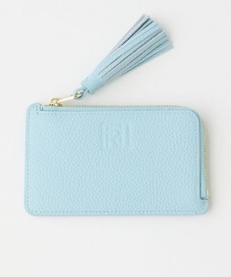 SUPERIOR CLOSET (Women)/スーペリアクローゼット ジップカードケース《ORIGINAL》 (8150291004) 63サックス 名刺入れ【三越伊勢丹/公式】