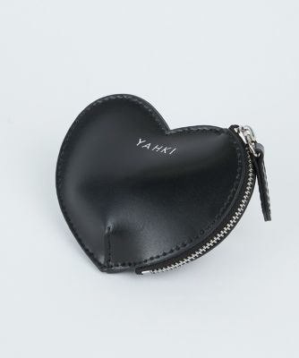 W FACEレザーマルチケース ハート《YAHKI
