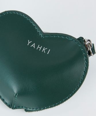 W FACEレザーマルチケース ハート《YAHKI