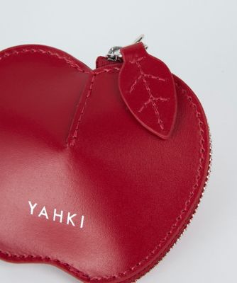 W FACEレザーマルチケース APPLE《YAHKI
