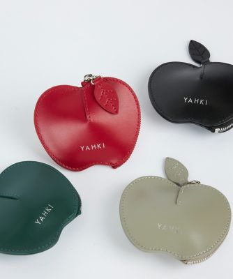 W FACEレザーマルチケース APPLE《YAHKI