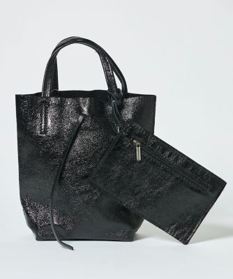 ＜SUPERIOR CLOSET (Women)＞メタリックミニトートバッグ《ＭＩＬＬＥＬＡ　ＦＩＲＥＮＺＥ》（８１６０２０６６０３）