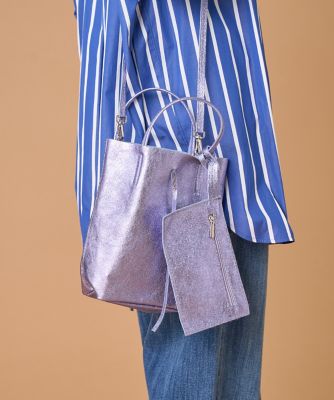 メタリックミニトートバッグ《MILLELA FIRENZE