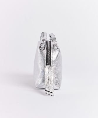 ALIFA S メタリックミニレザーバッグ《GIANNI