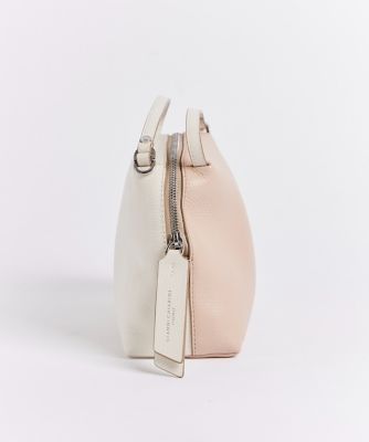 ALIFA M バイカラーミニレザーバッグ《GIANNI