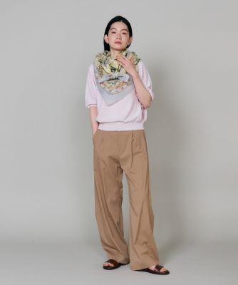 ハーバルガーデンバンダナ コットンシルクストール《manipuri