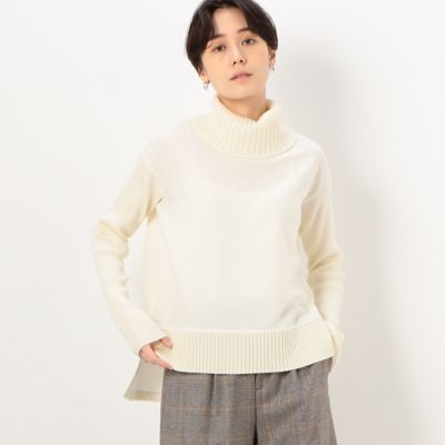 ミニループインレイ　ニット切替プルオーバー（０１０１ＥＡ１３）
