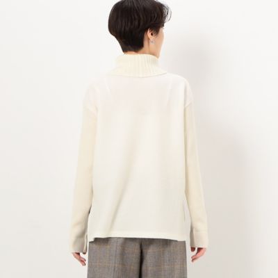 ミニループインレイ　ニット切替プルオーバー（０１０１ＥＡ１３）