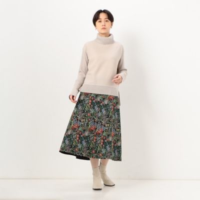 ミニループインレイ　ニット切替プルオーバー（０１０１ＥＡ１３）