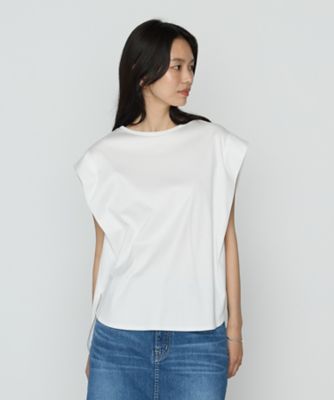 コットン強撚ポンチ　ショルダータックＴシャツ（０１０１ＥＫ０４）