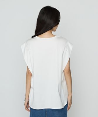 コットン強撚ポンチ　ショルダータックＴシャツ（０１０１ＥＫ０４）